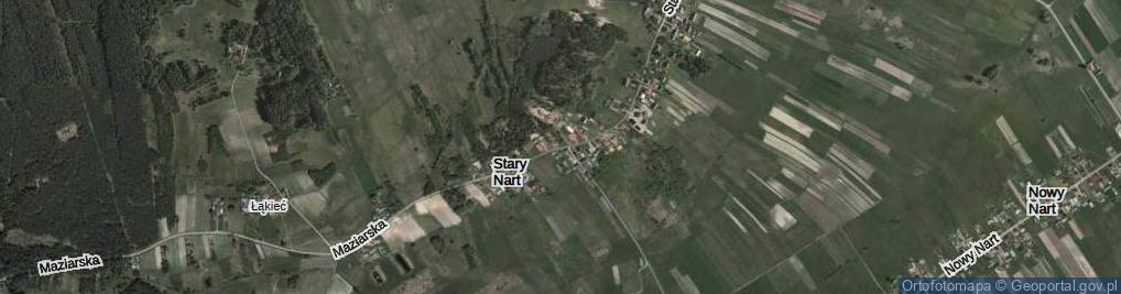 Zdjęcie satelitarne Stary Nart ul.